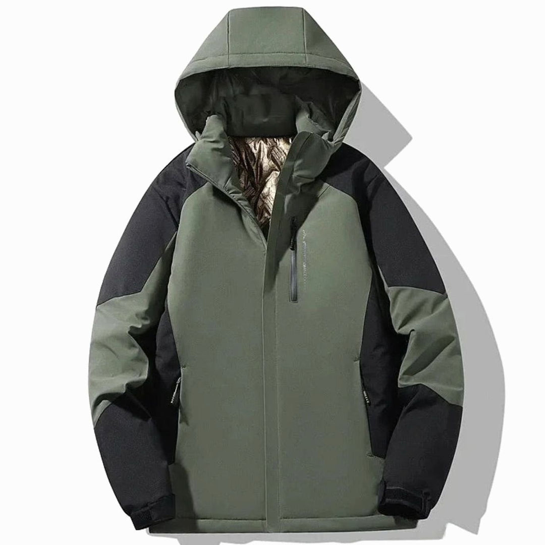 Wilma | Women's Padded Colour Block Ski Jacket