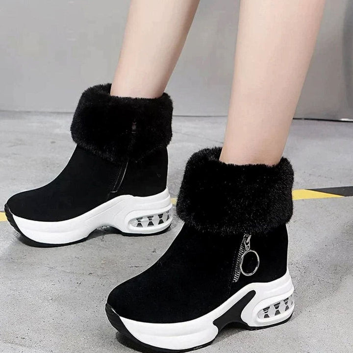 Katrina | Women's Faux Fur Lined Platform Winter Boots