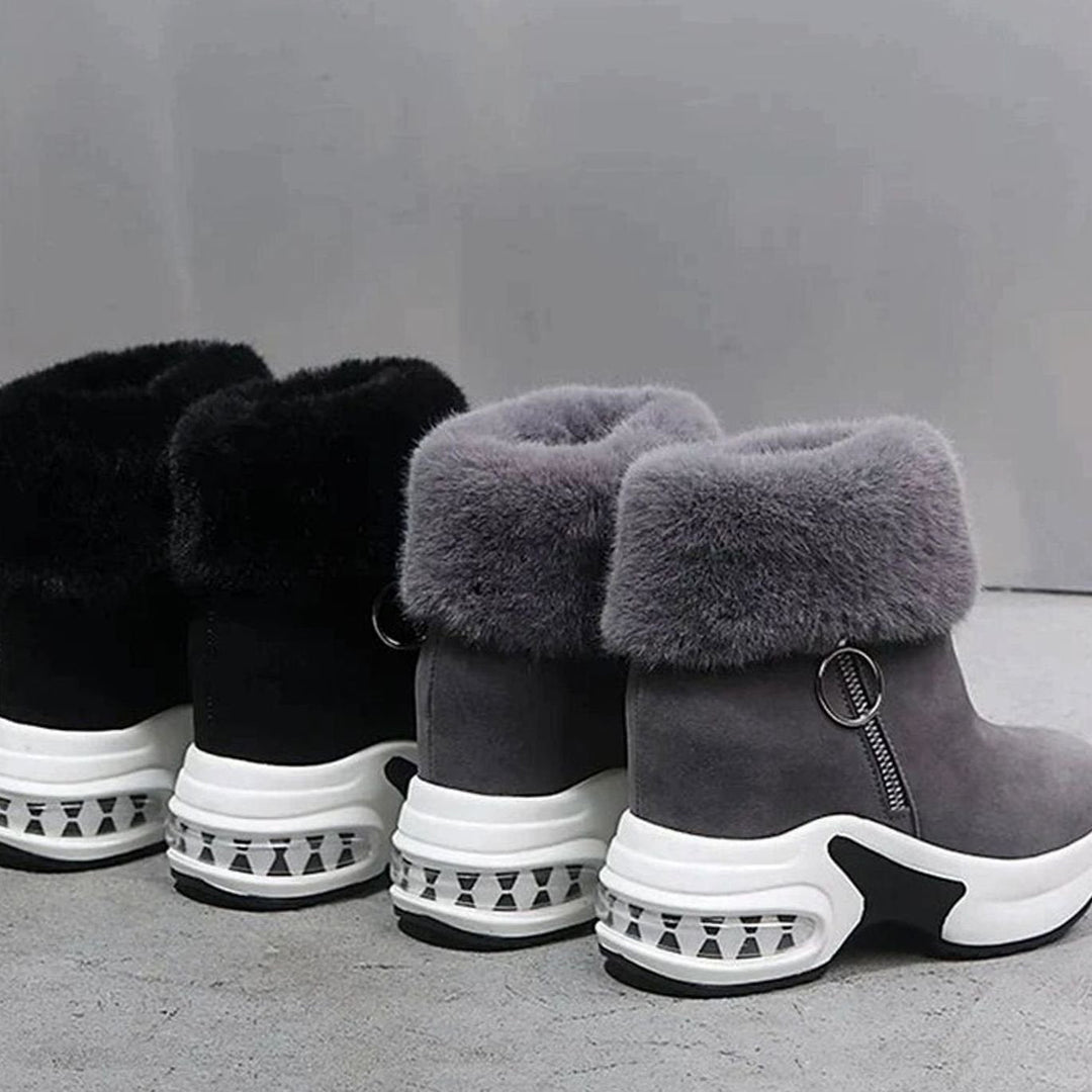 Katrina | Women's Faux Fur Lined Platform Winter Boots