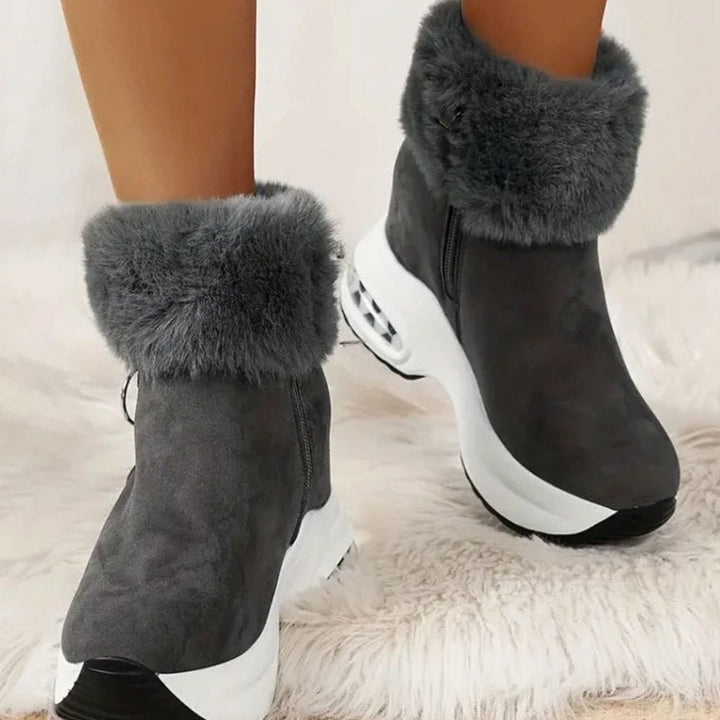 Katrina | Women's Faux Fur Lined Platform Winter Boots