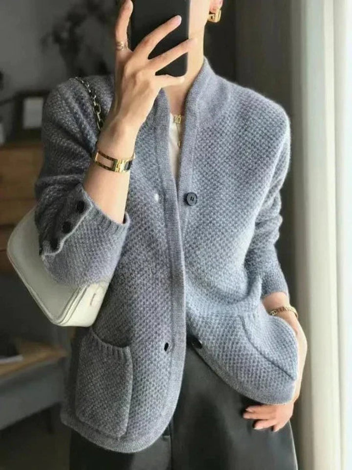 Catriona | Women's Cashmere Button-Up Cardigan