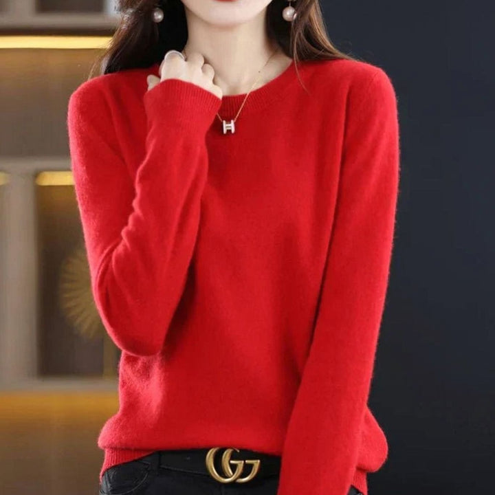 Sian | Women's Classic Crew Neck Knit Jumper