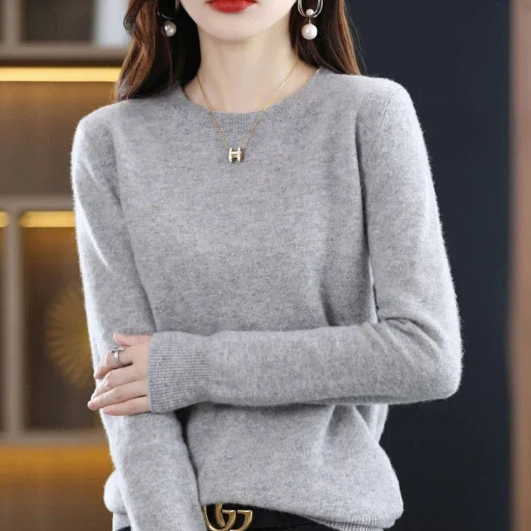 Sian | Women's Classic Crew Neck Knit Jumper