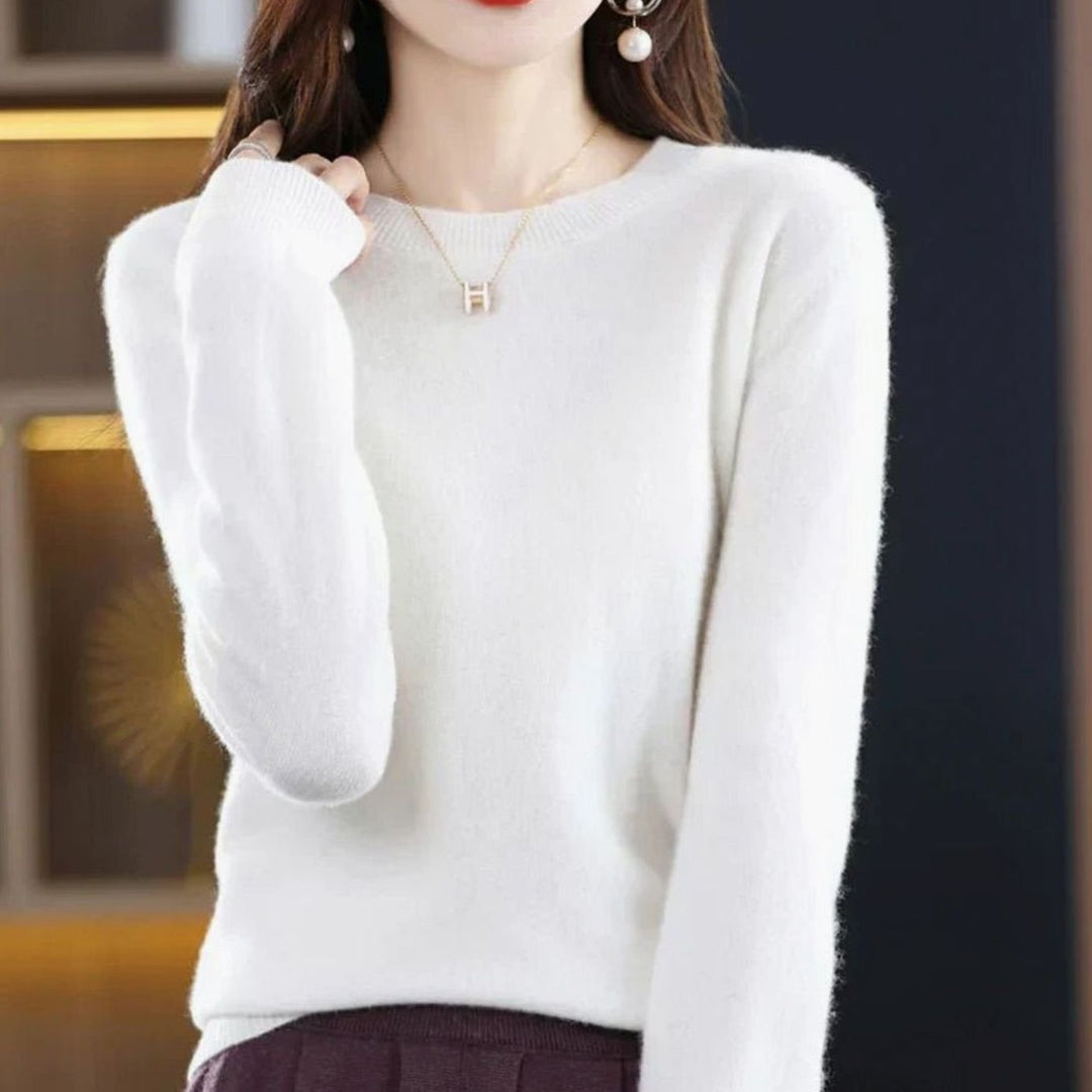 Sian | Women's Classic Crew Neck Knit Jumper