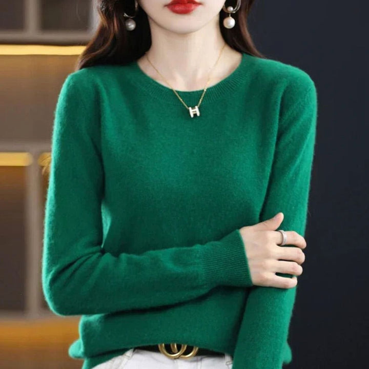Sian | Women's Classic Crew Neck Knit Jumper