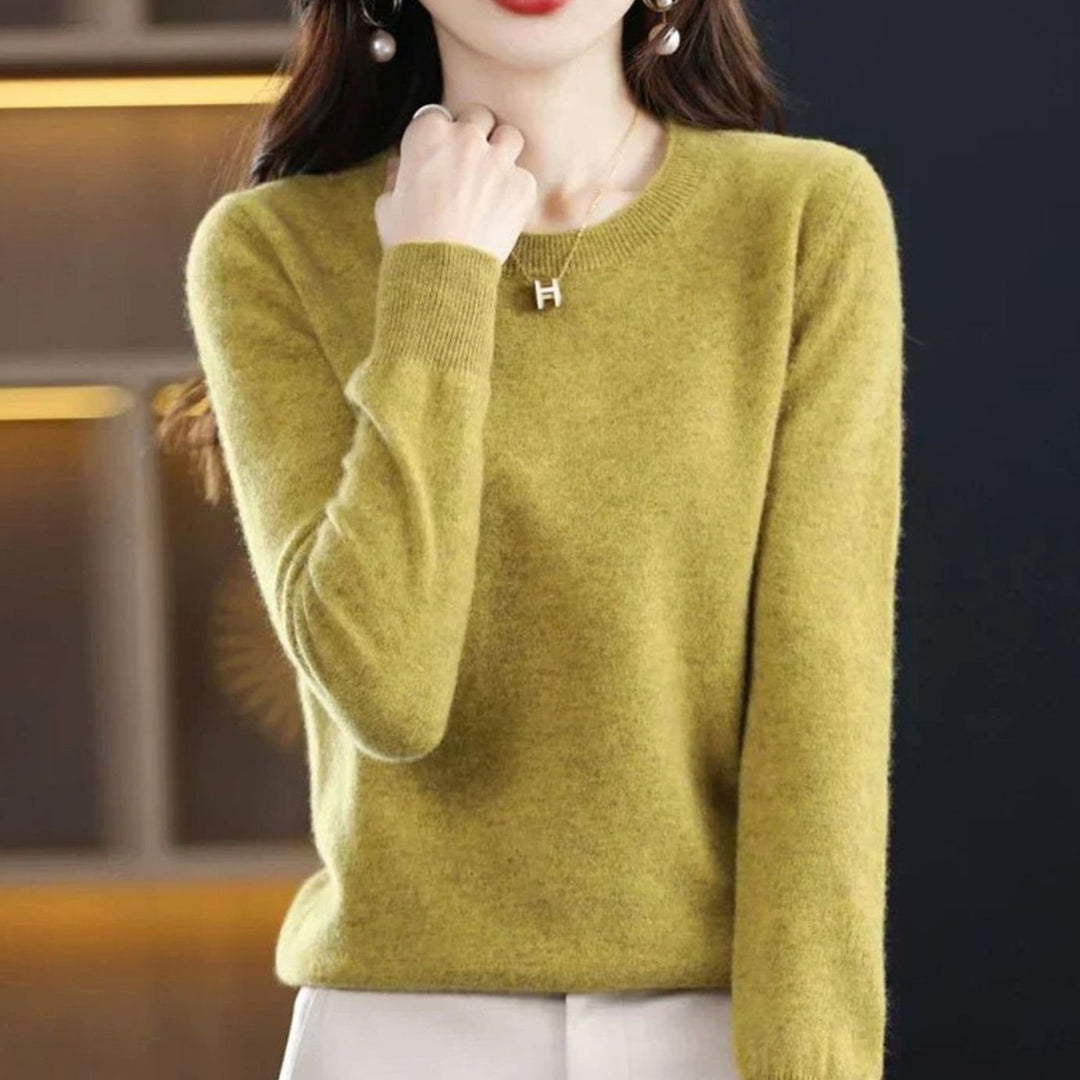 Sian | Women's Classic Crew Neck Knit Jumper