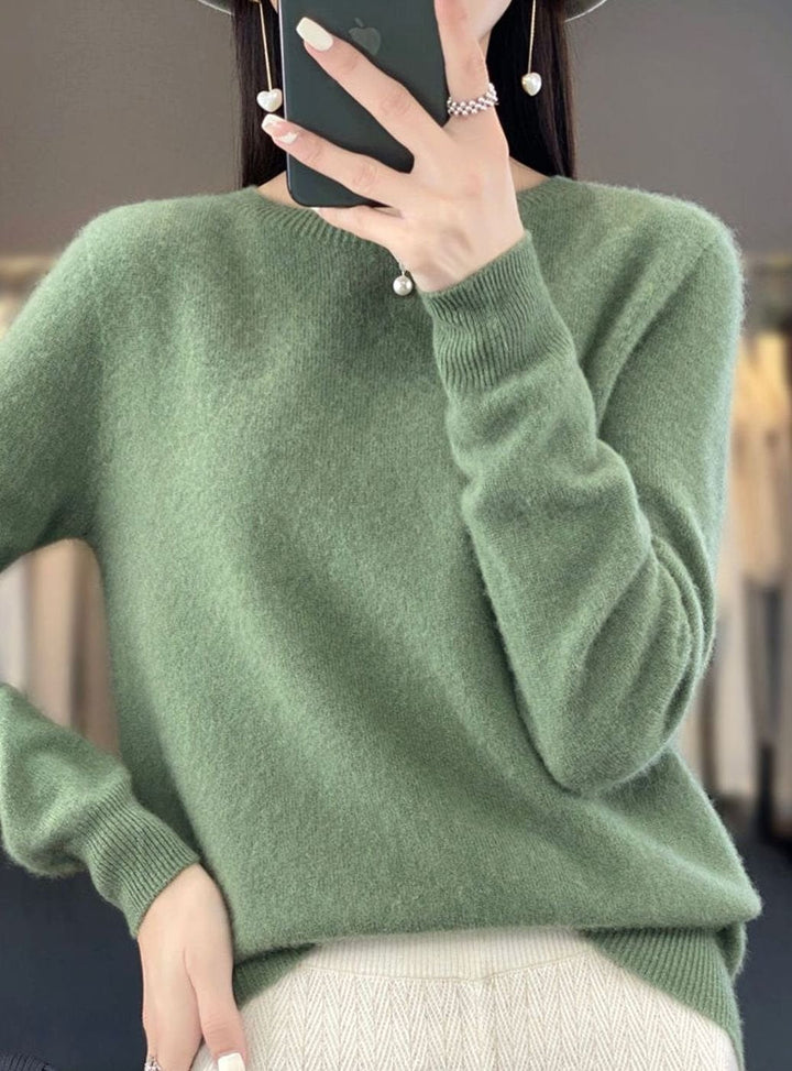 Lucille | Women's Relaxed Fit Crew Neck Jumper