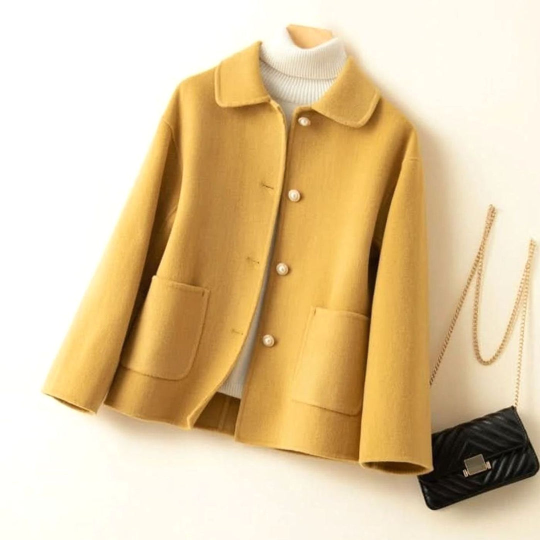 Clodagh | Women's Cropped Cashmere Coat