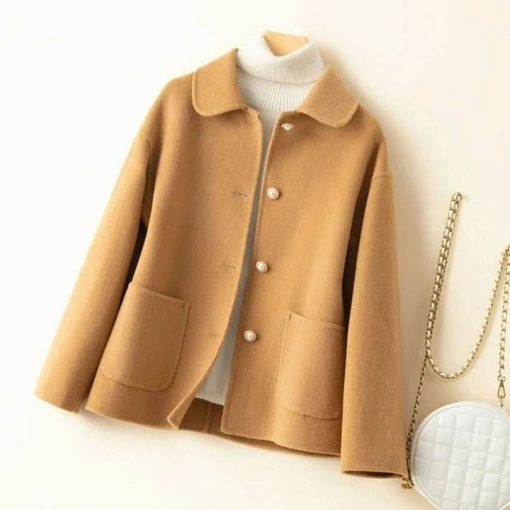 Clodagh | Women's Cropped Cashmere Coat