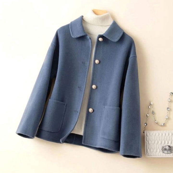 Clodagh | Women's Cropped Cashmere Coat