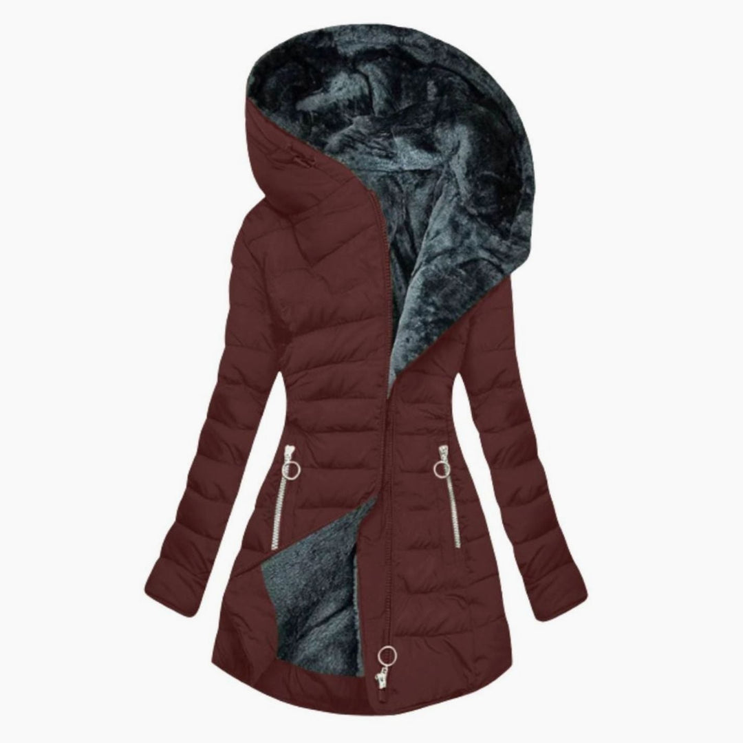 Kerenza | Women's Long Waterproof Hooded Puffer Winter Coat