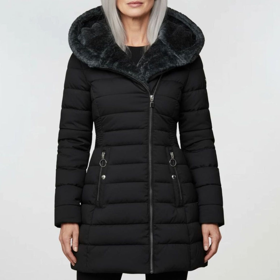 Kerenza | Women's Long Waterproof Hooded Puffer Winter Coat