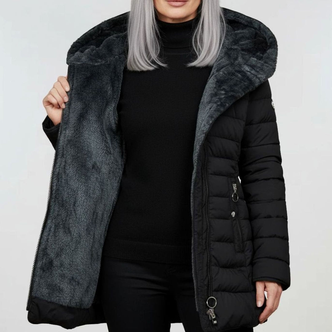 Kerenza | Women's Long Waterproof Hooded Puffer Winter Coat