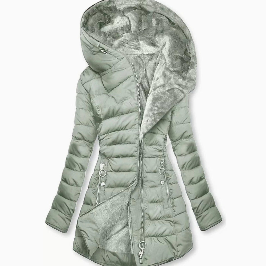 Kerenza | Women's Long Waterproof Hooded Puffer Winter Coat