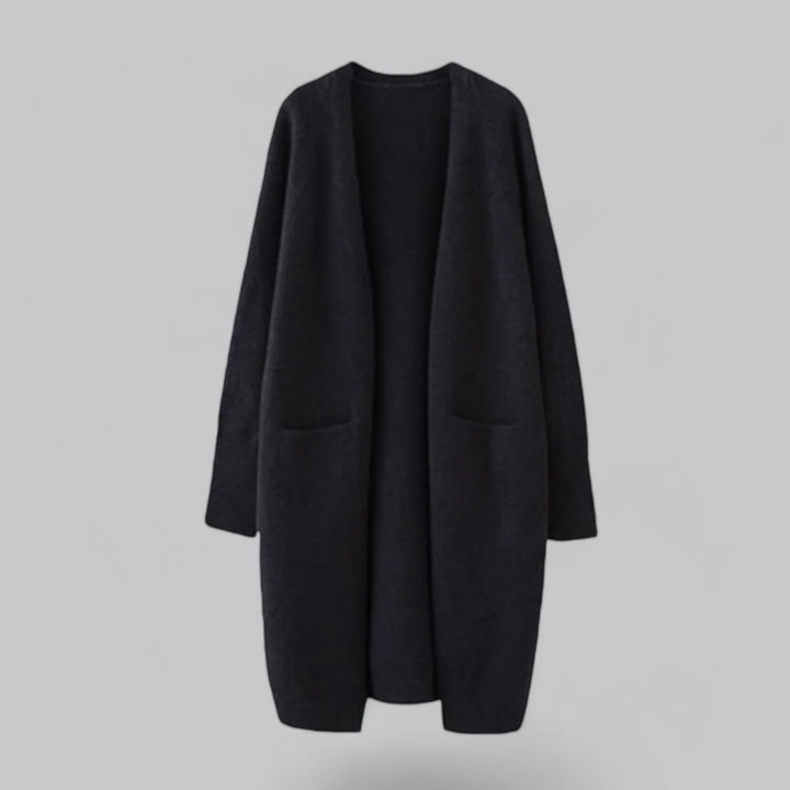 Romy | Women's Oversized Cashmere-Blend Longline Cardigan