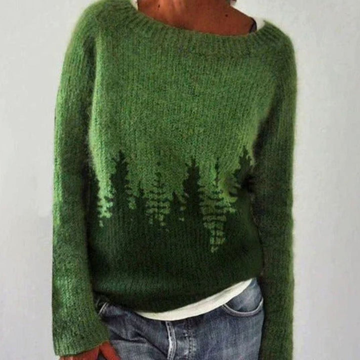 Wilma | Women's Relaxed Fit Nordic Knit Jumper