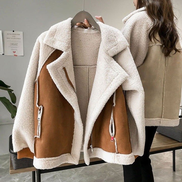 Marnie | Women's Oversized Faux Shearling Jacket