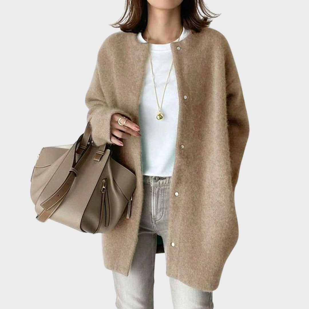Yasmin | Women's Oversized Cashmere Longline Cardigan