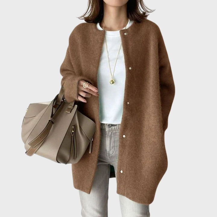 Yasmin | Women's Oversized Cashmere Longline Cardigan