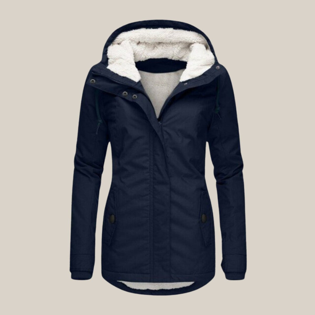 Helena | Women's Sherpa-Lined Hooded Winter Jacket