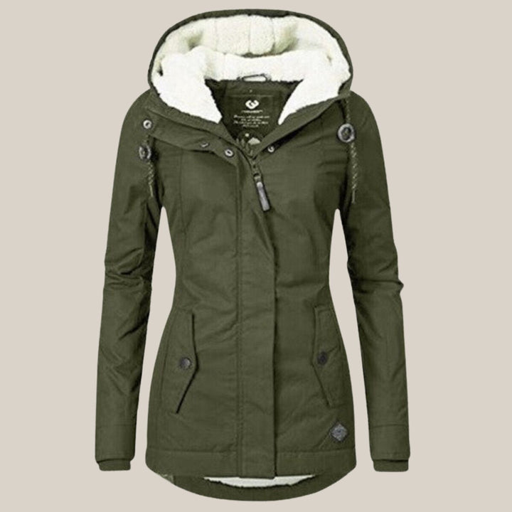 Helena | Women's Sherpa-Lined Hooded Winter Jacket