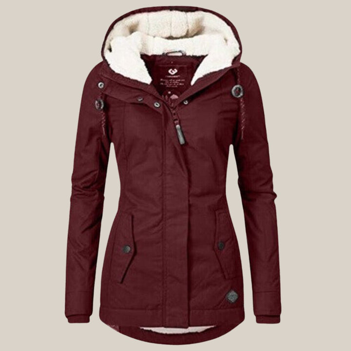 Helena | Women's Sherpa-Lined Hooded Winter Jacket