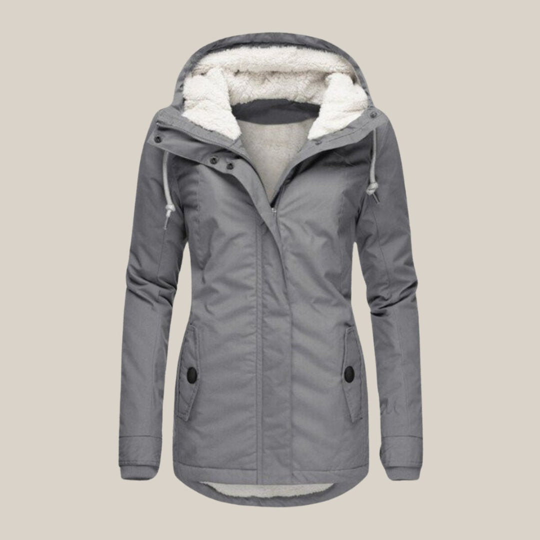 Helena | Women's Sherpa-Lined Hooded Winter Jacket