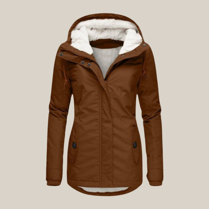 Helena | Women's Sherpa-Lined Hooded Winter Jacket