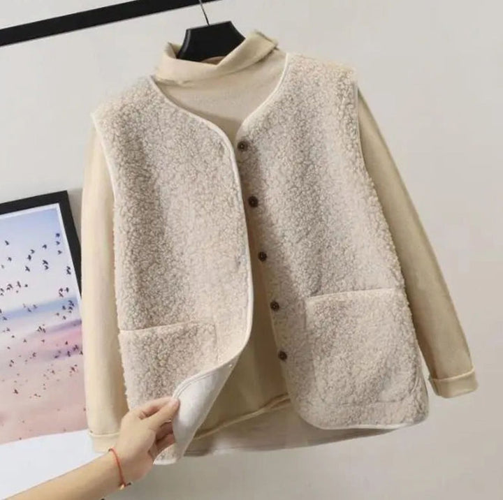 Sonia | Women's Teddy Fleece Gilet