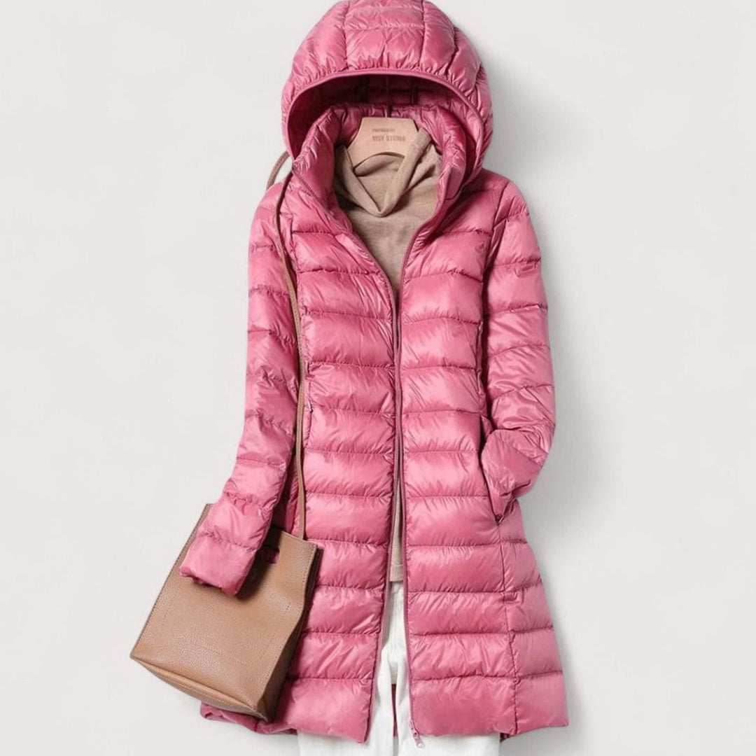 Nola | Women's Lightweight Quilted Jacket with Detachable Hood