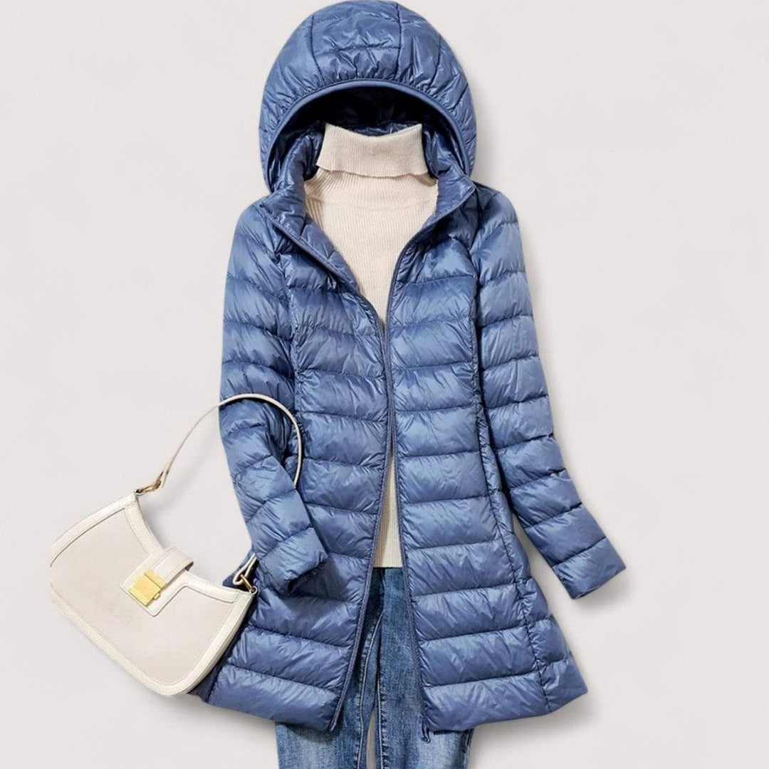 Nola | Women's Lightweight Quilted Jacket with Detachable Hood