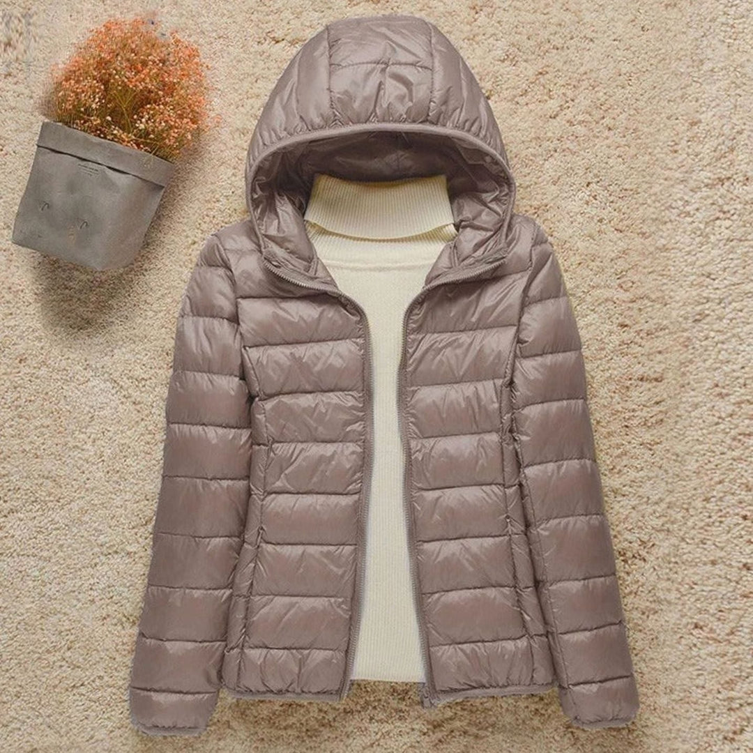 Florrie | Women's Lightweight Down Quilted Hooded Jacket