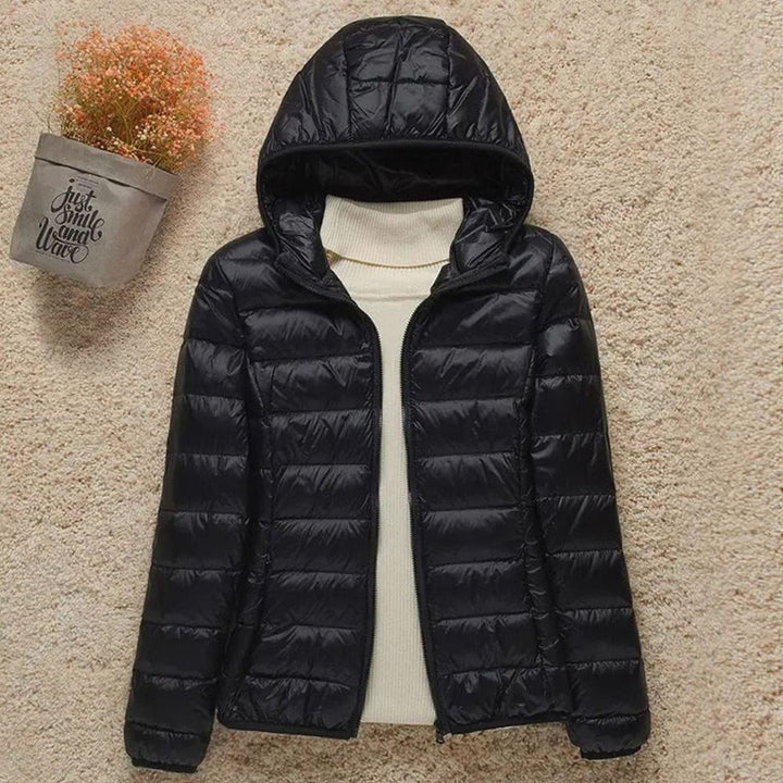 Florrie | Women's Lightweight Down Quilted Hooded Jacket