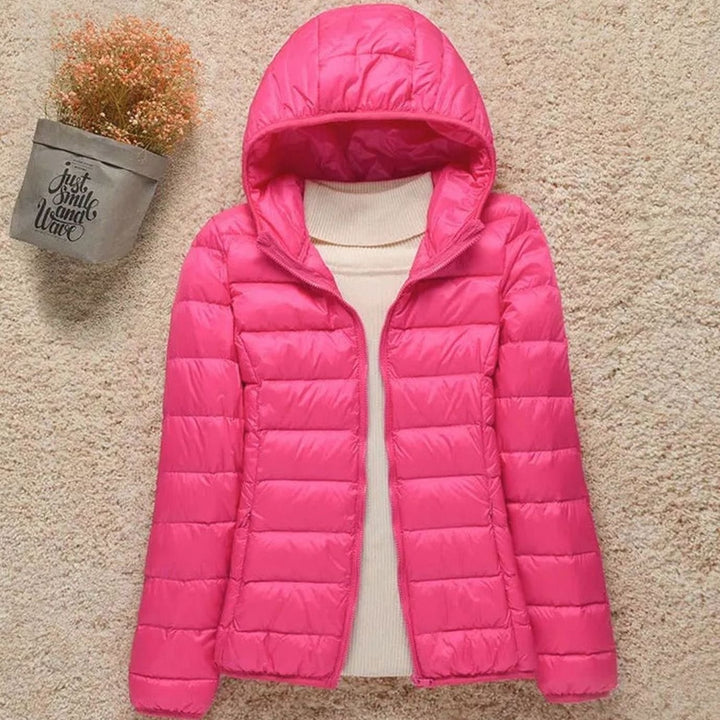 Florrie | Women's Lightweight Down Quilted Hooded Jacket