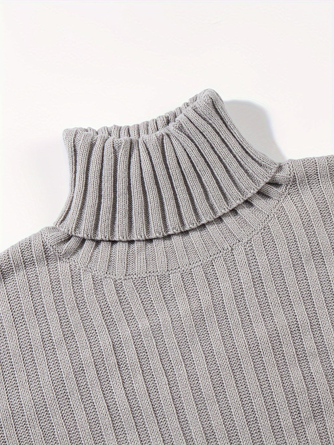 Dexter | Men's Ribbed High Neck Knit Jumper