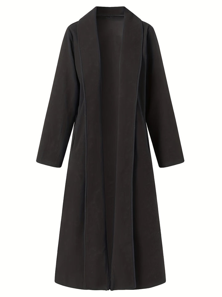 Sonia | Women's Longline Open Front Coat