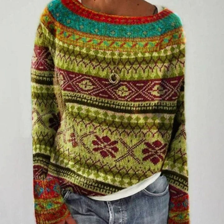 Rosamund | Women's Fair Isle Christmas Knit Jumper