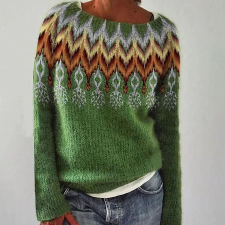 Rosamund | Women's Fair Isle Christmas Knit Jumper