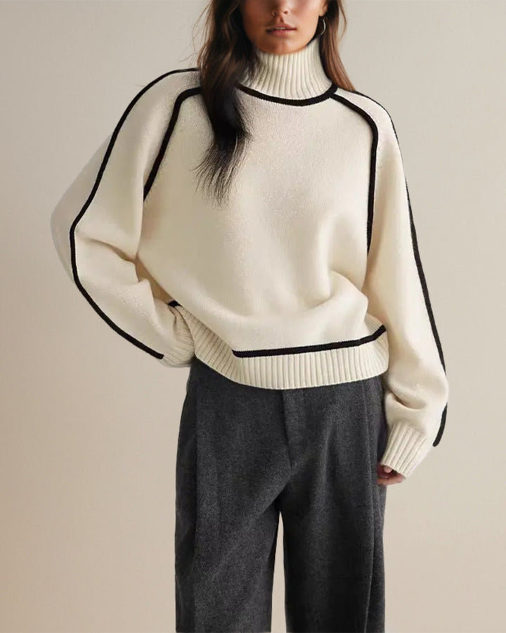 Lydia | Women's Relaxed Fit Roll Neck Jumper