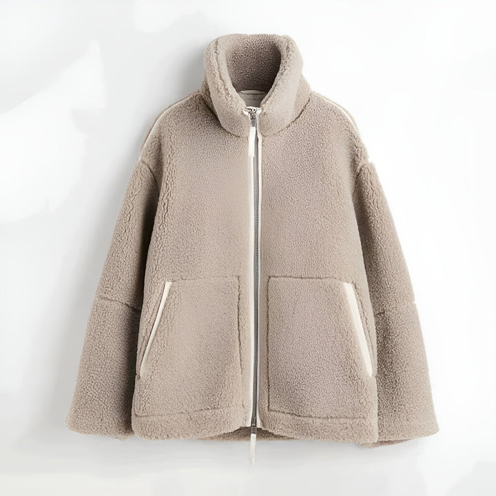 Priscilla | Women's Oversized Teddy Fleece Jacket