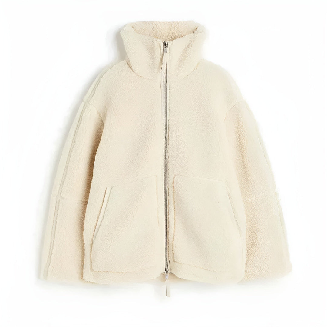 Priscilla | Women's Oversized Teddy Fleece Jacket