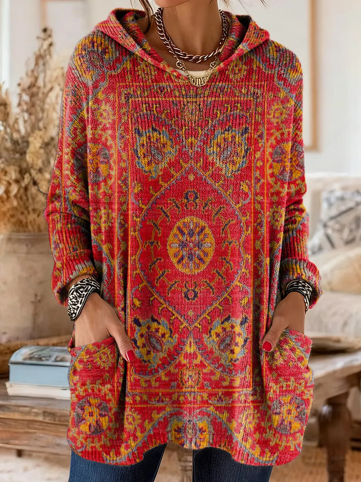 Women's Hooded Knit Tunic