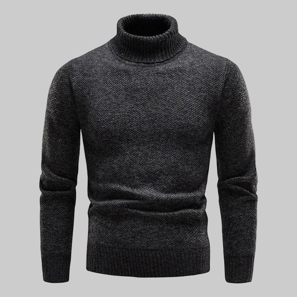 Jeremy | Men's Fine Knit Roll Neck Jumper