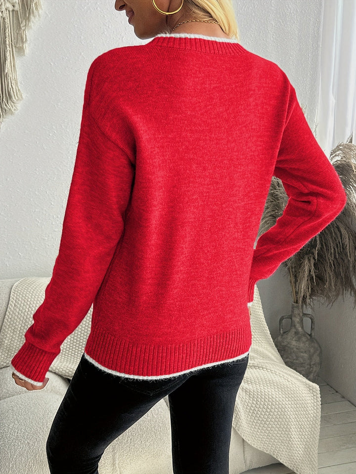 Trudy | Women's Snowflake Knit Jumper