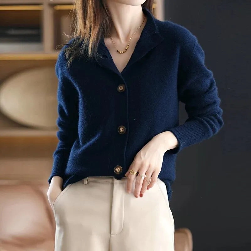Pamela | Women's Cashmere Knit Cardigan