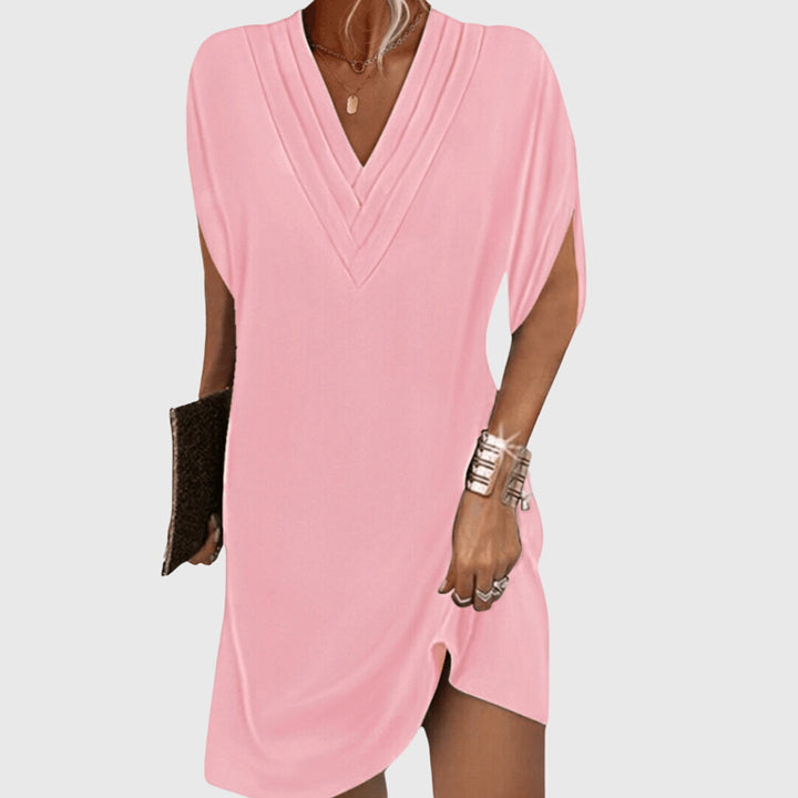 Women's V-Neck Flowy Dress