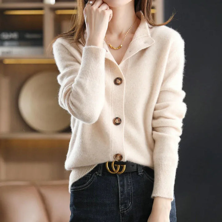 Pamela | Women's Cashmere Knit Cardigan