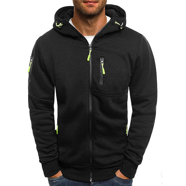 Vincent | Men's Fleece Zip-Up Jacket