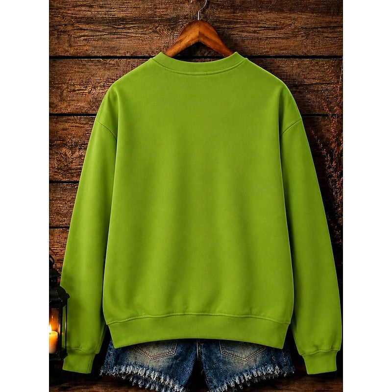 Pamela | Women's Halloween Graphic Sweatshirt