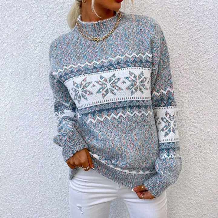 Zara | Women's Oversized Snowflake Christmas Jumper